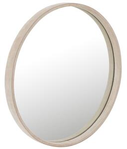 OnaDnes -20% Béžové závěsné zrcadlo J-line Maxet 40 cm
