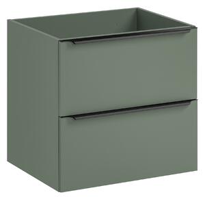 Comad Koupelnová skříňka pod umyvadlo 60 cm Sombra Green rákosově zelená
