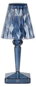 Stolní lampa Kartell LED na baterie Baterie, 30 cm, nebesky modrá, IP54