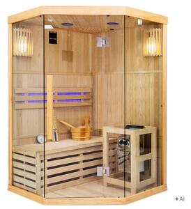 BPS-koupelny Finská sauna Relax OSLO2 120x120, 1-2 osoby