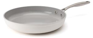 Elmich Nepřilnavá keramická pánev Zen Ø 26 cm - krémově bílá