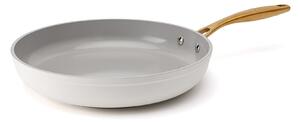Elmich Nepřilnavá keramická pánev Zen Ø 26 cm - krémovo zlatá
