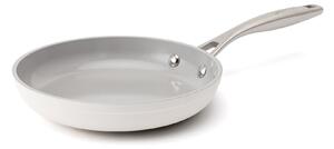 Elmich Nepřilnavá keramická pánev Zen Ø 20 cm - krémově bílá