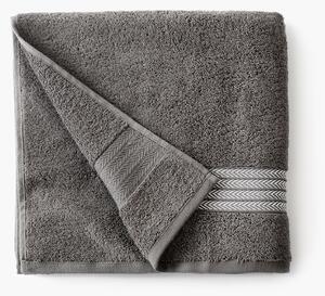 Goldea froté ručník / osuška kaya - tmavě šedý 50 x 100 cm
