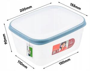 Keeeper Krabička na jídlo, box na potraviny, FRANCO, 1,8L