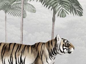 FUGU Přírodní tapeta - Tropical Tiger Materiál: Digitální eko vlies - klasická tapeta nesamolepicí