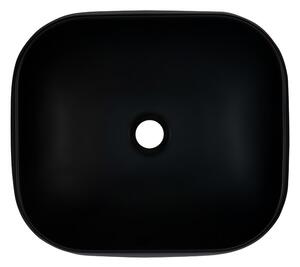Keramické umyvadlo NIKA MB | černá 45 cm