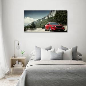 Foto obraz na plátně Auto v horách oc-123522493