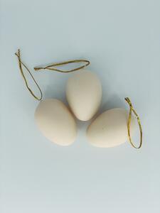 BRIMOON Velikonoční vajíčko závěsné béžové