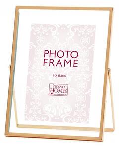 Růžové zlato fotorámeček Rosette 10x15