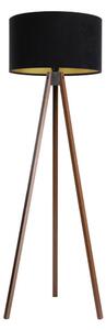 Stojací lampa STANDART 1xE27/60W/230V černá/wenge