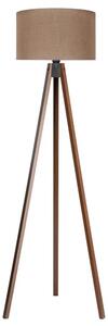 Duolla - Stojací lampa 1xE27/60W/230V pr. 44 cm hnědá/wenge