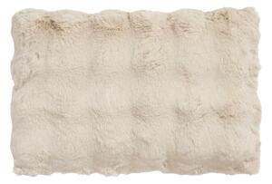 Skinnwille Home Collection Polštář Misty Beige, umělá kožešina, 60x40 cm