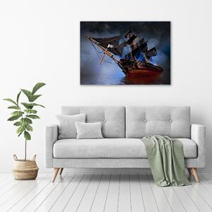 Foto obraz na plátně Pirátská loď oc-131945786