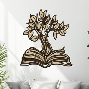 Dřevo života | 3 vrstvá dřevěná KNIHA | Rozměry (cm): 53x60 | Zvolte barvu dekoru: Javor-Wenge