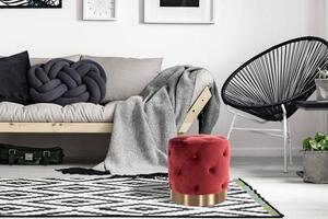 TABURET, textil, kompozitní dřevo, 40/40/40 cm - Online Only lavice, Online Only