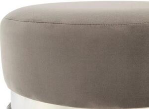 TABURET, kov, textil, kompozitní dřevo, 38/45/38 cm - Online Only lavice, Online Only