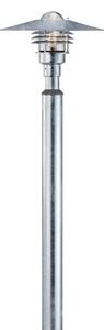 Nordlux - Venkovní lampa VEJERS 1xE27/60W/230V IP54 stříbrná 130 cm