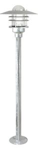 Nordlux - Venkovní lampa AGGER 1xE27/60W/230V IP54 stříbrná 83 cm