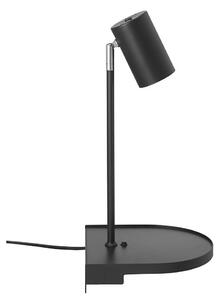 Nordlux - Nástěnná lampa s poličkou CODY 1xGU10/15W/230V černá