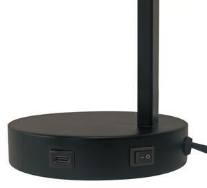 Nordlux - Stolní lampa WILMER 1xE14/40W/230V černá