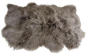 Kožený koberec z ovčí kůže - dlouhý chlup - šedobéžový-taupe - 3K 3 kůže Dlouhý chlup 10-20 cm