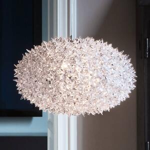 Kartell Bloom S1 závěsné světlo G9, transparentní, Čirá / transparetní, Obývací pokoj / jídelna, Plast, Design
