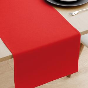 Goldea běhoun na stůl loneta - červený 35x120 cm