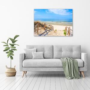 Foto obraz na plátně Vchod na pláž oc-135834408