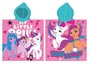 Carbotex dětské pončo My Little Pony Kouzelní Poníci 50x110 cm