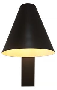 Nordlux - Nástěnná lampa s USB WILMER 1xE14/40W/230V černá