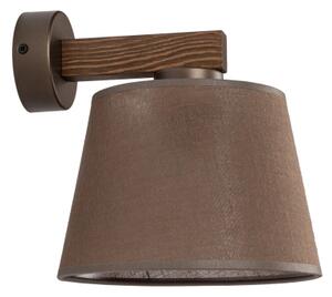 Brilagi - Nástěnná lampa LATTE 1xE27/15W/230V borovice/hnědá