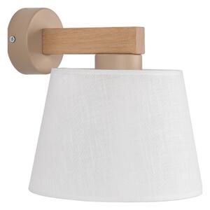 Brilagi - Nástěnná lampa LATTE SABIA 1xE27/15W/230V borovice/bílá