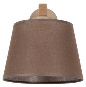Brilagi - Nástěnná lampa LATTE SABIA 1xE27/15W/230V borovice/hnědá