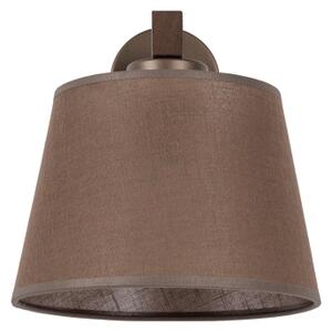 Brilagi - Nástěnná lampa LATTE 1xE27/15W/230V borovice/hnědá