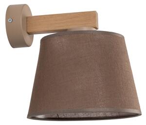 Brilagi - Nástěnná lampa LATTE SABIA 1xE27/15W/230V borovice/hnědá