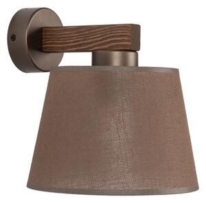 Brilagi - Nástěnná lampa LATTE 1xE27/15W/230V borovice/hnědá