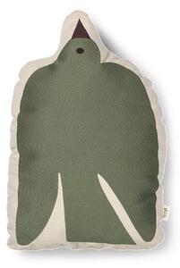Ferm Living Polštář Swif Bird Cushion, avocado green