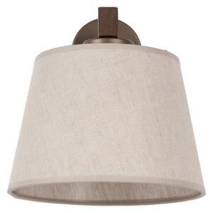 Brilagi - Nástěnná lampa LATTE 1xE27/15W/230V borovice/béžová