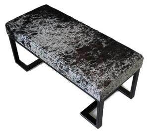 Luxusní taburet - lavice - Henrik slim sůl a pepř