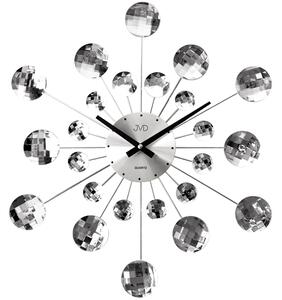 JVD Designové skleněné-kovové hodiny JVD HT464.2 ( )