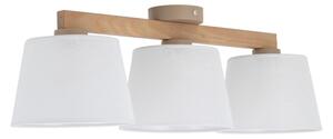 Brilagi - Přisazený lustr LATTE SABIA 3xE27/15W/230V borovice/bílá