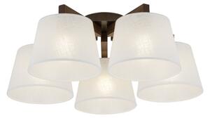 Brilagi - Přisazený lustr LATTE 5xE27/15W/230V borovice/bílá