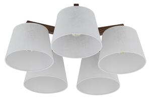 Brilagi - Přisazený lustr LATTE 5xE27/15W/230V borovice/bílá