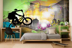 Fototapety na míru, Cyklista BMX, 10148, Vavex