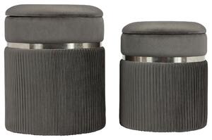 SADA TABURETŮ, 31,5/36/38/44/31,5/36 cm MID.YOU - Taburety, Online Only