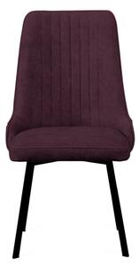 DOLMAR SEDAČKY Jídelní židle - KR-6, různé tkaniny a barvy na výběr Čalounění: tmavě šedá (Uttario Velvet 2970)