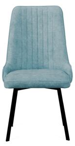 DOLMAR SEDACKY Jídelní židle - KR-6, různé tkaniny a barvy na výběr Čalounění: světle modrá (Uttario Velvet 2960)