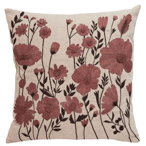 Lene Bjerre Lněný povlak na polštář Emiline Rose Tan - 50 x 50 cm LB263