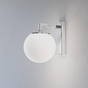 LED nástěnné světlo Aseor, sklo, chrom